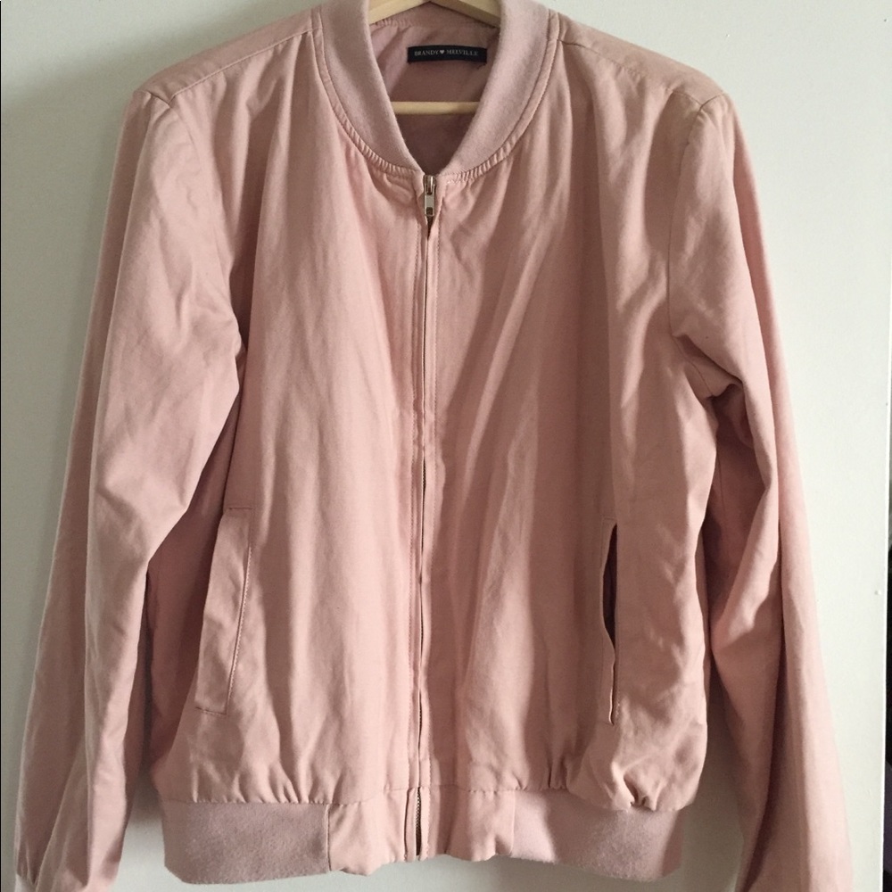 Pink Bomber Jacket